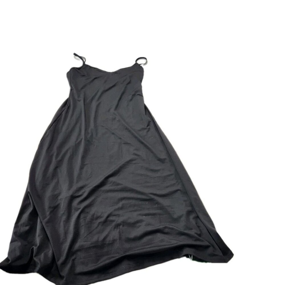 Halara Women's Size Medium Strappy Midi Dress Black New